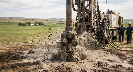 10½" Borewell Drilling